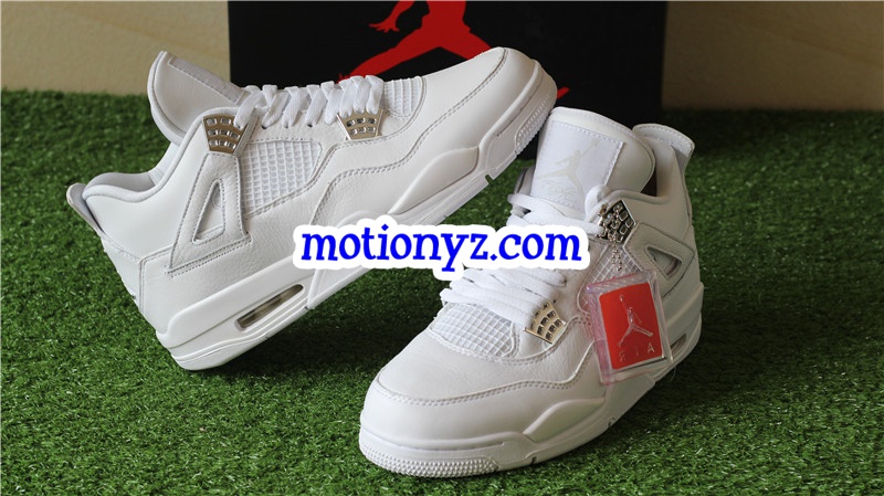 Authentic Air Jordan 4 Retro Pure Money